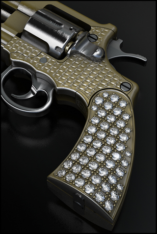 Illustration for article titled World's Smallest Gun Now In Gold and Diamonds, Kills Just the Same